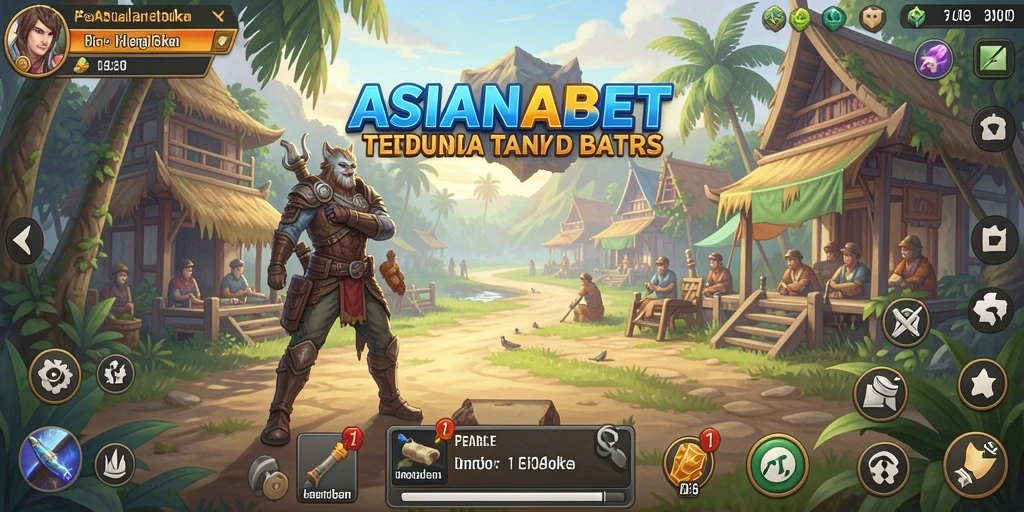 Tampilan gameplay seru di dunia terbuka ASIANABET