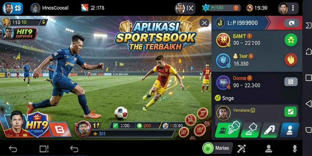 Tampilan menarik HIT9 saat bertaruh di berbagai olahraga.