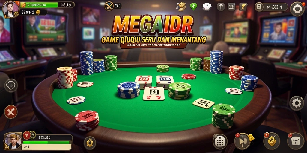 Tampilan gameplay QiuQiu yang menarik dan seru.