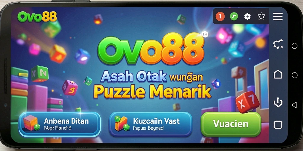 Screenshot gameplay OVO88 menampilkan tantangan Puzzle yang seru.
