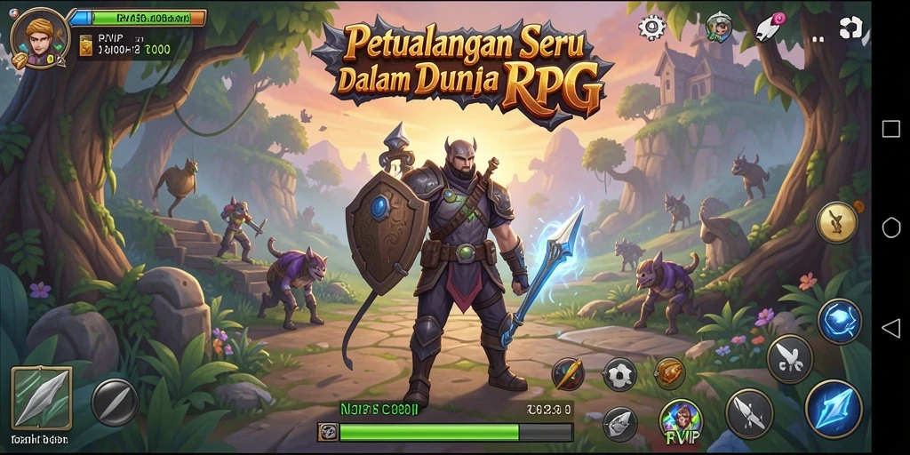 Gameplay RPG yang mendebarkan dan mengasyikkan di RVIP.