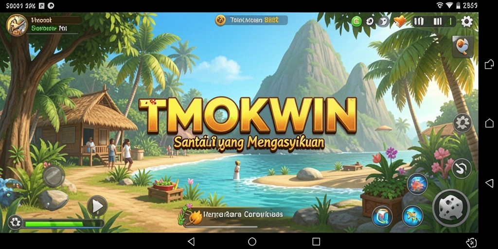 Screenshot gameplay TMOKWIN menampilkan suasana seru dan tantangan menarik.