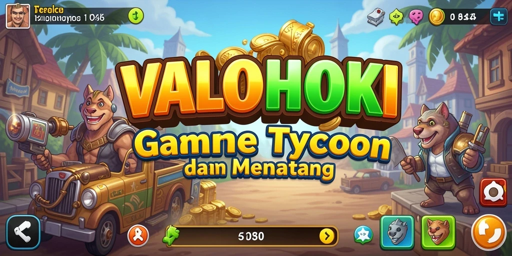 Tampilan gameplay VALOHOKI yang seru dan menantang.